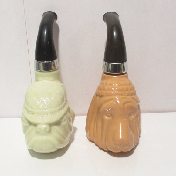 11 Vintage AVON Decanter Cologne Pipe Lot Uncle Sam, Blood Hound, Corn Cob ++ - Picture 8 of 16